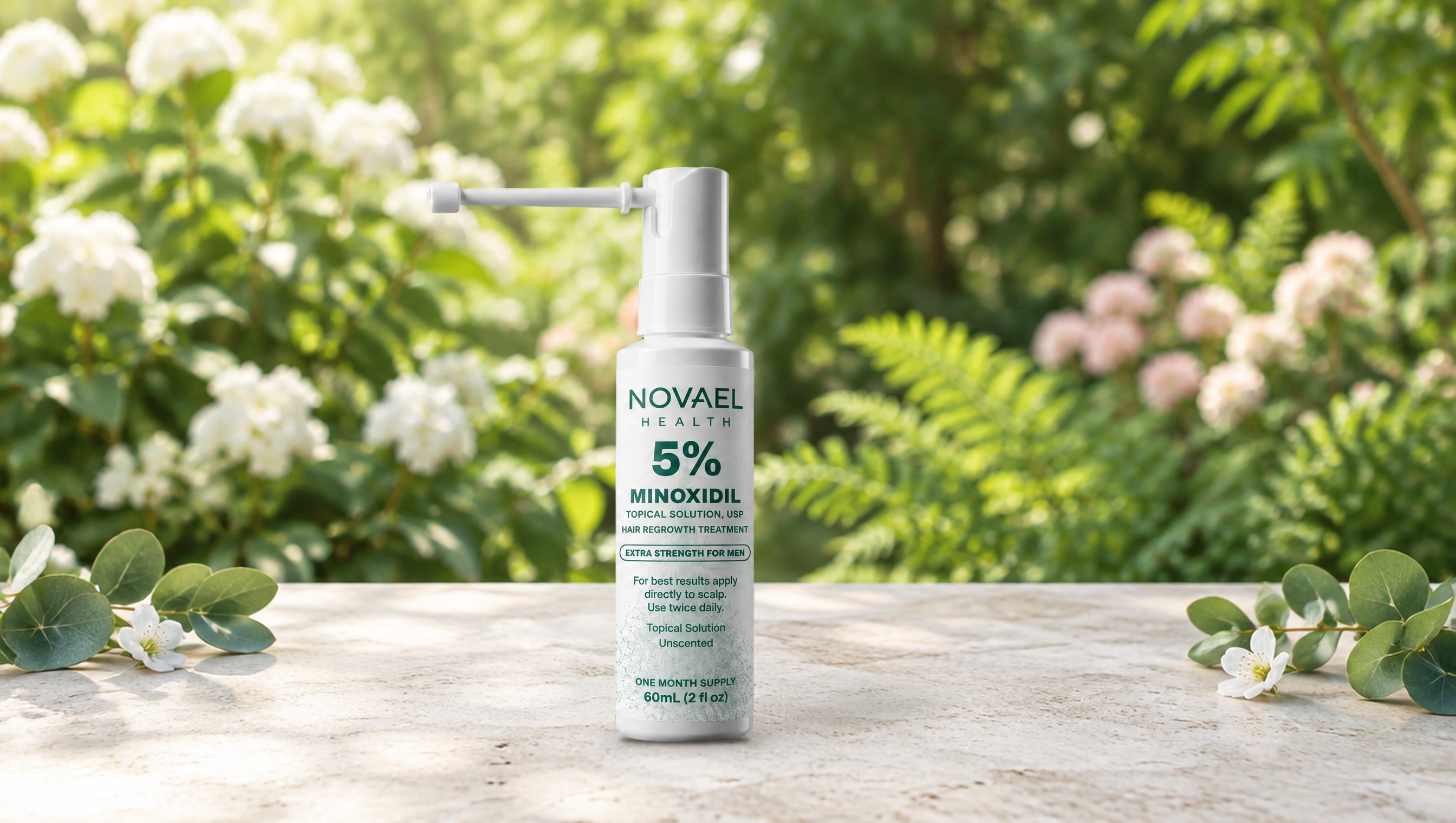 Novael Health Minoxidil 5% topical solution