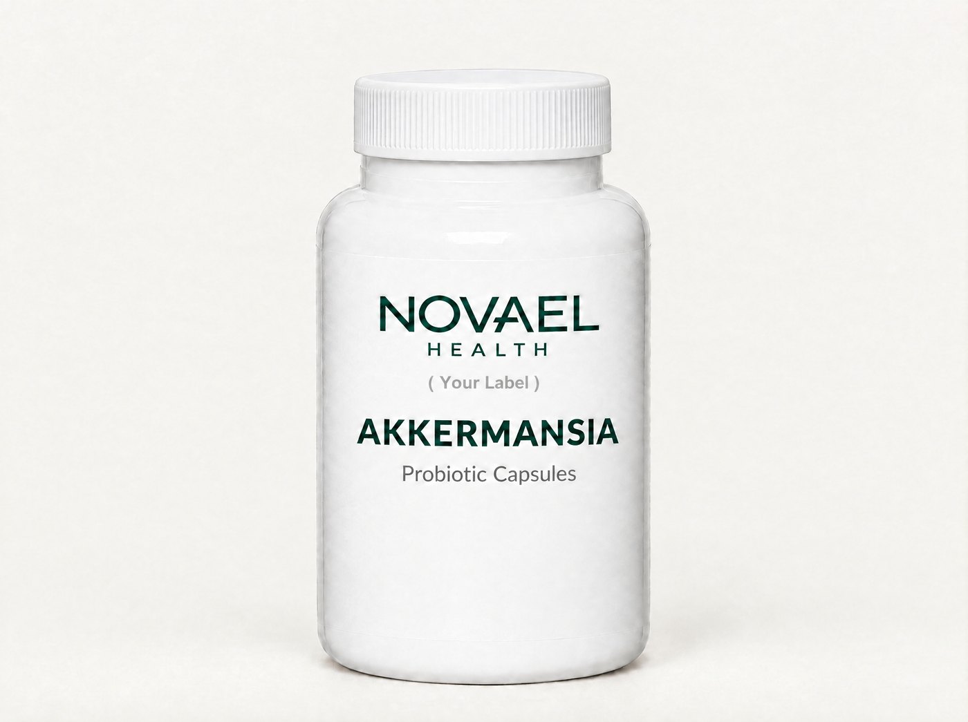 Novael Health Akkermansia probiotic capsules, coming soon