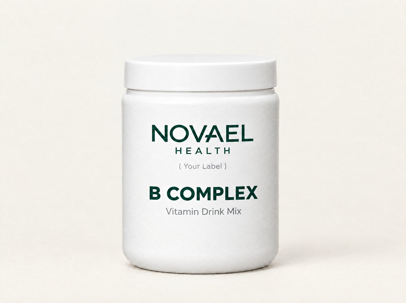 Novael Health B Complex vitamin drink mix, coming soon